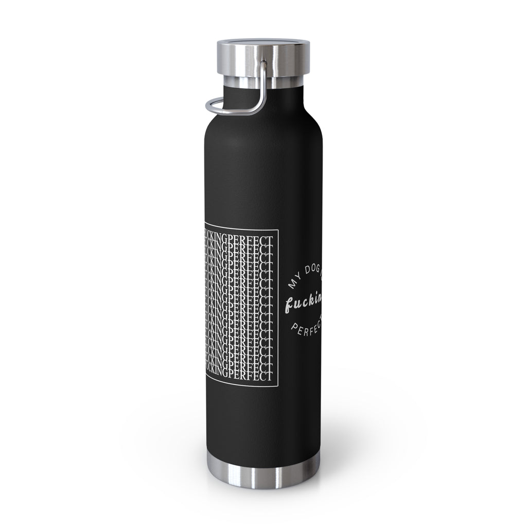 Hidden Message Water Bottle | Black
