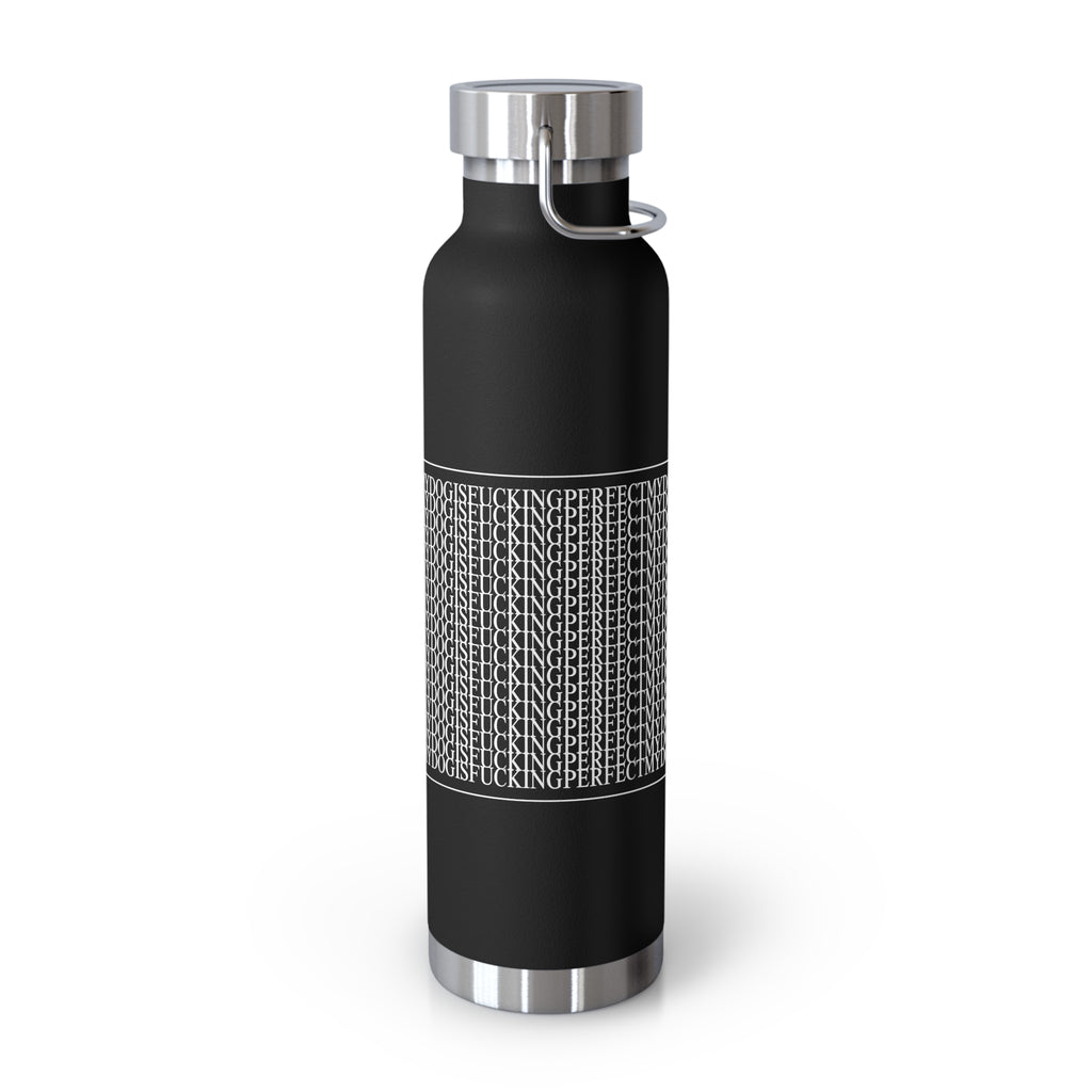 Hidden Message Water Bottle | Black