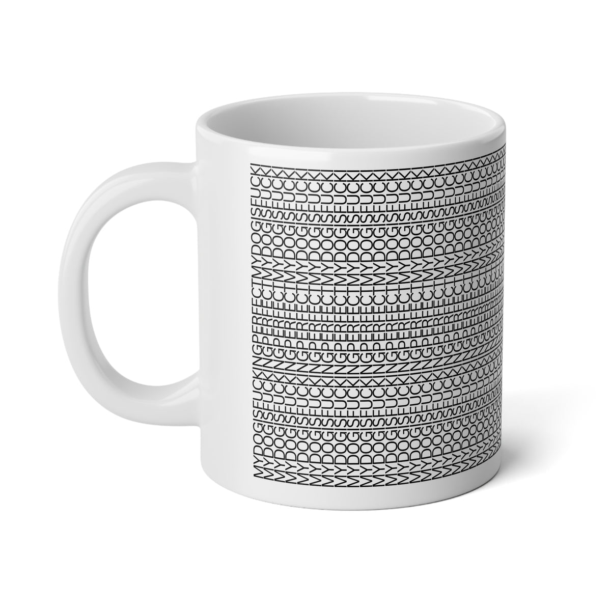 Hidden Message Jumbo Mug