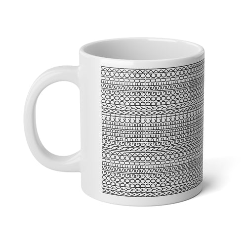 Hidden Message Jumbo Mug