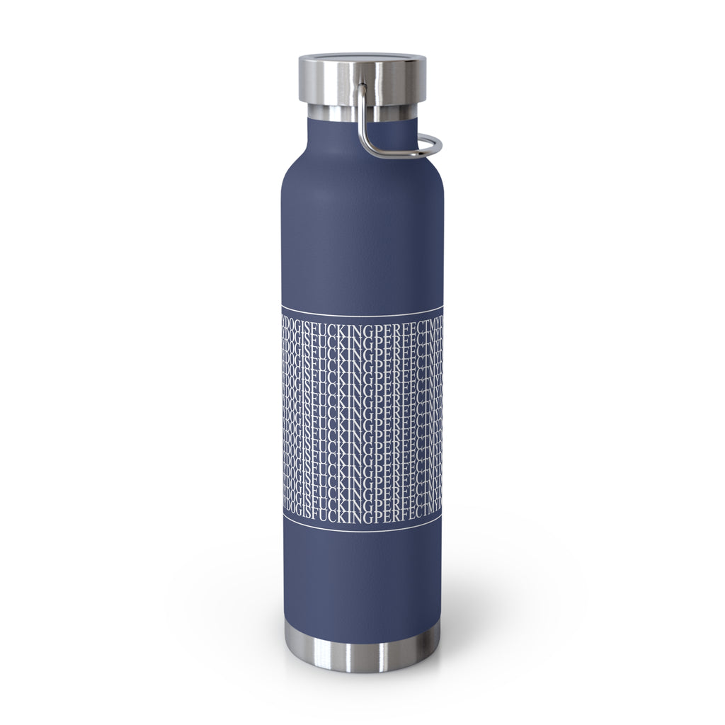 Hidden Message Water Bottle | Navy