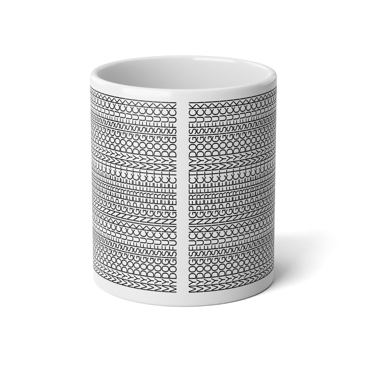 Hidden Message Jumbo Mug