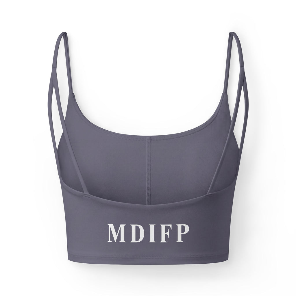 Logo Cropped Tank/Sport's Bra