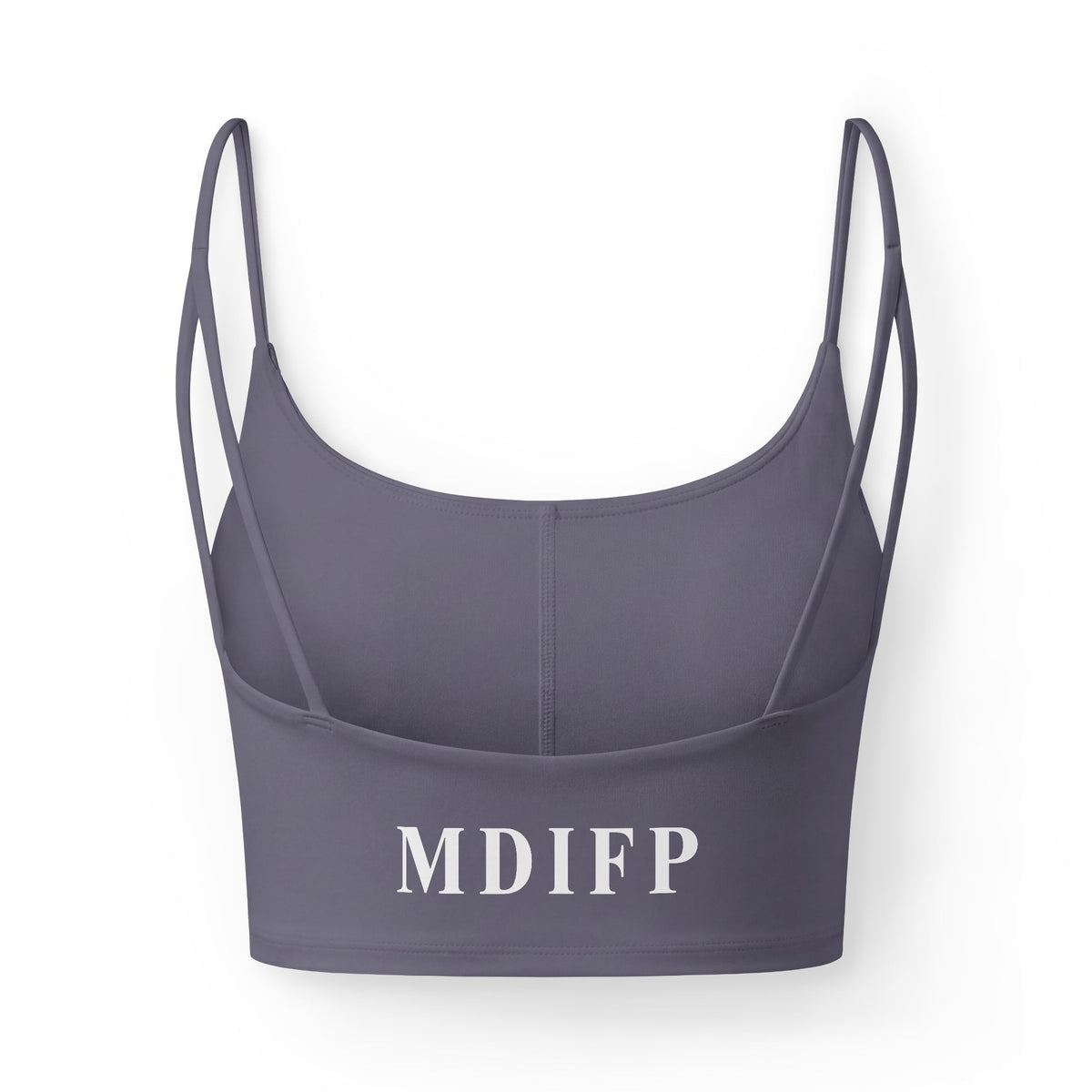 Logo Cropped Tank/Sport's Bra