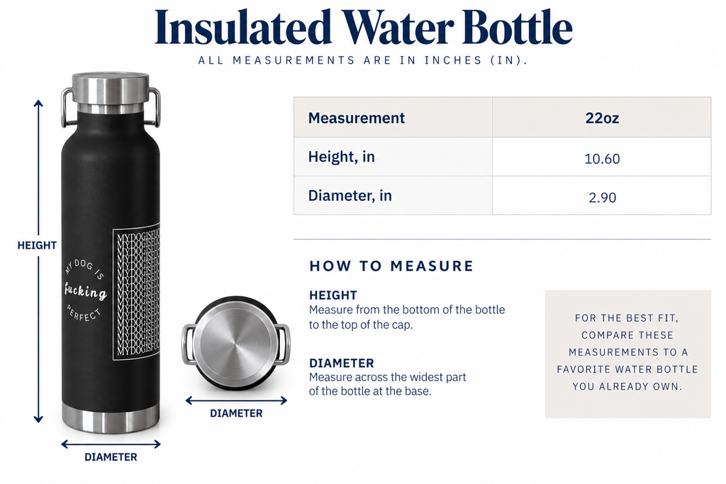 Hidden Message Water Bottle | Navy