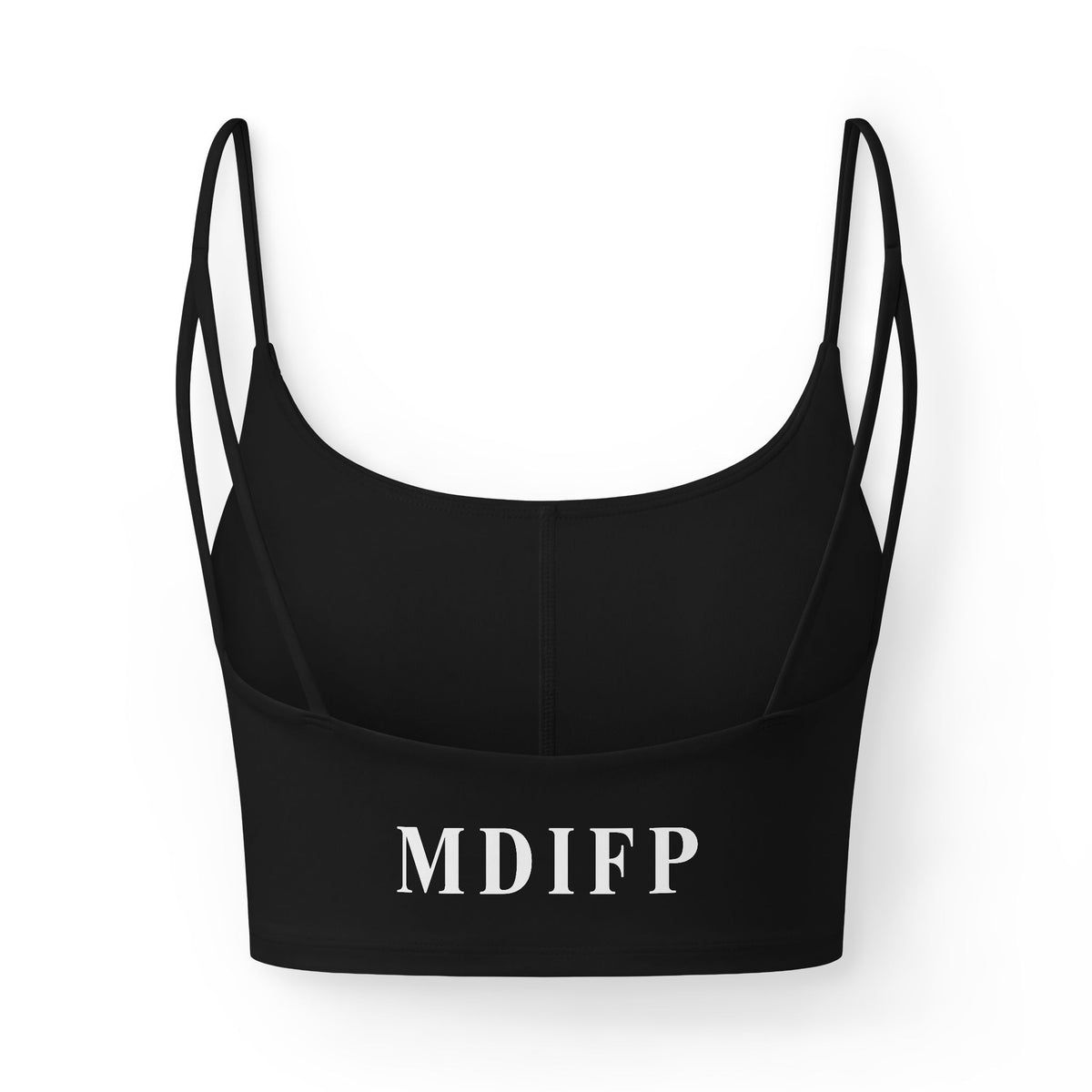 Logo Cropped Tank/Sport's Bra